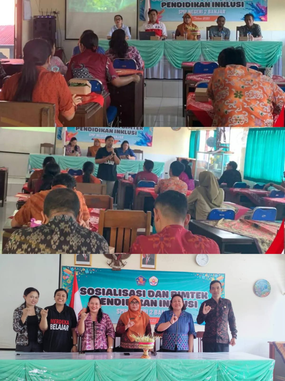 SOSIALISASI DAN BIMTEK